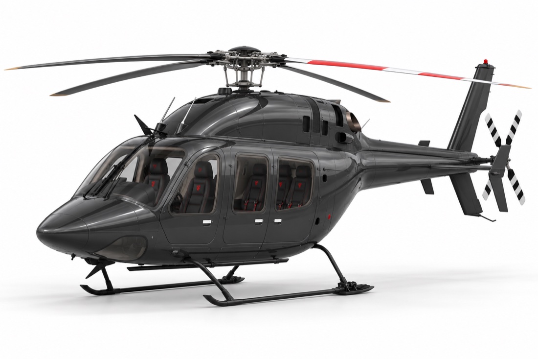 Bell 429 Global Ranger, Ansicht von der Seite